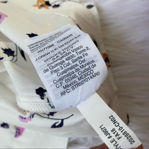 Madewell NEW Square Neck Top in Sweet Blossoms - Picture 10 of 11